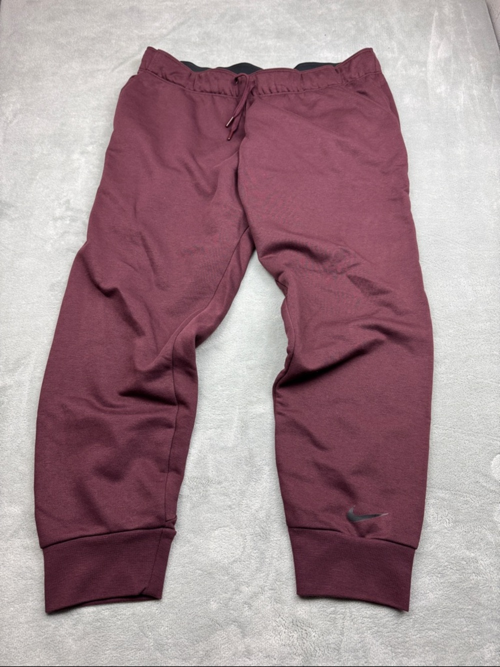 Nike Women's Dry Endurance Tapered Port Wine Training Pants Size XL